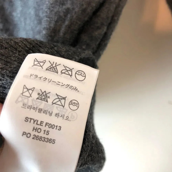 J.Crew | Gray Crewneck Edged Lace Sweater - Picture 6 of 7